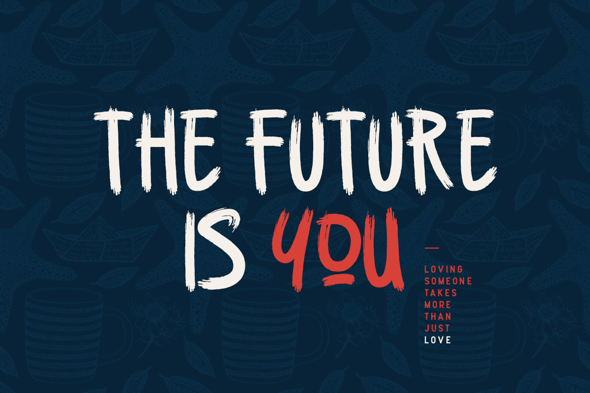 Robin Brush Font preview 3