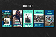 Urban Instagram Story PSD Templates, a Social Media Template by Giraffe Design Studio (Thumbnail 9 of 21)