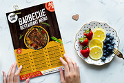 Barbecue Menu, a Flyer Template by imadeDesign (Thumbnail 2 of 2)