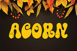 AcornSpecial font
