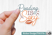 Book Lover Sticker Bundle,PNG File,, a Graphic by akazaddesign (Thumbnail 11 of 11)