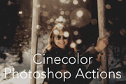 CINECOLOR SET OF PHOTOSHOP ACTIONS