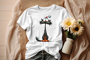Quirky Christmas Cat Clipart, an Illustration by Craft Nest (Thumbnail 5 of 13)