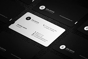 Minimal Clean Business Cards, a Business Card Template by Galaxiya (Thumbnail 6 of 9)