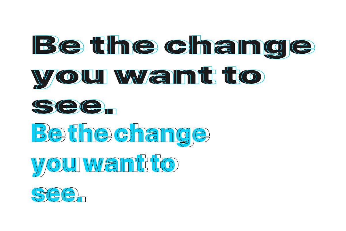 Paste Display Typeface, a Font by Tapiwanashe Garikayi (Photo 3 of 8)