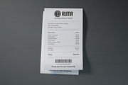 Receipt Bills Mockup, an Advertising Mockup by SLAB! Design (Thumbnail 6 of 6)
