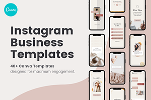 Instagram Business Templates, a Social Media Template by Roger Coles