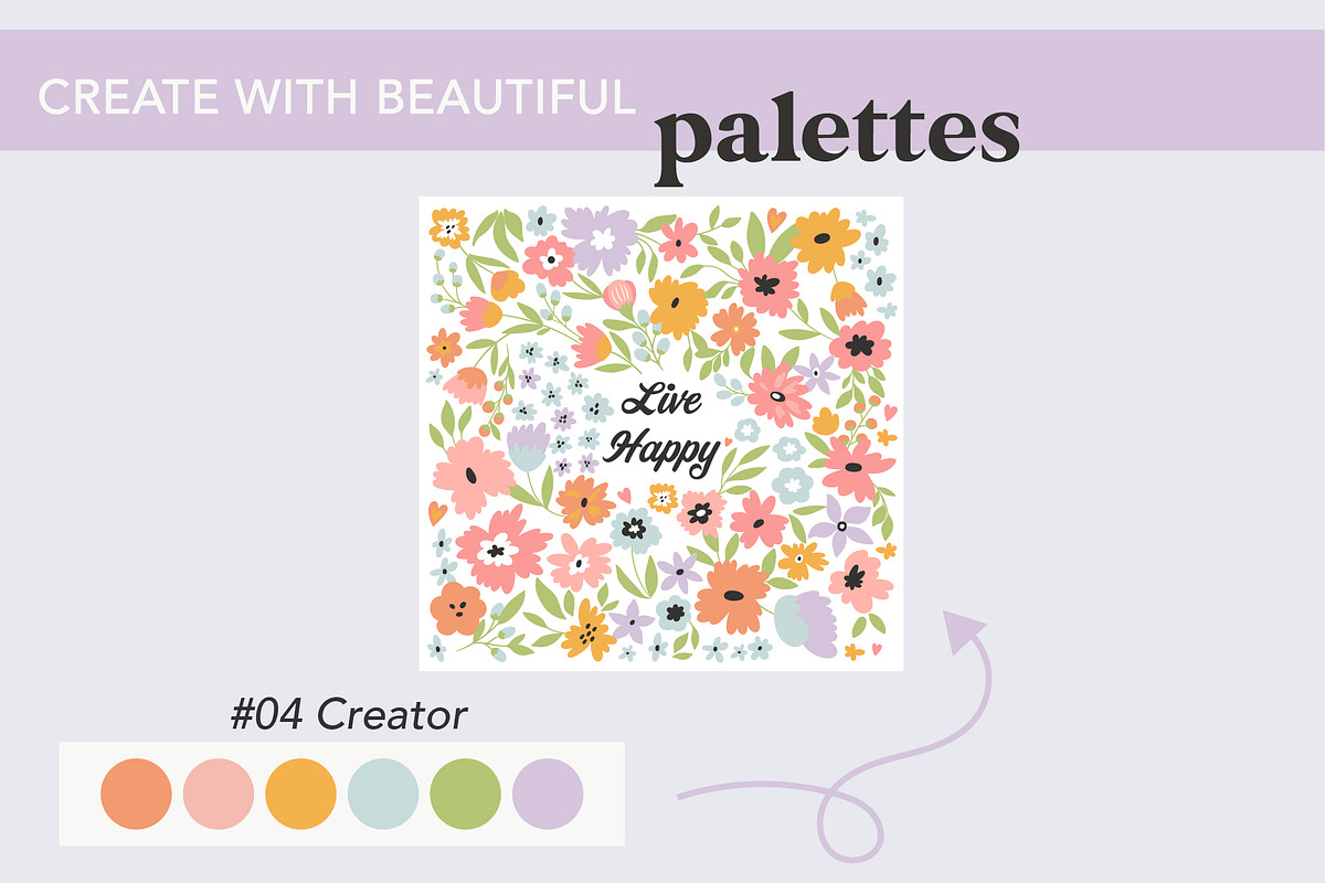 Gen-Z Color Palettes, a Palette Add-On by Ellen Carty Design (Photo 5 of 12)