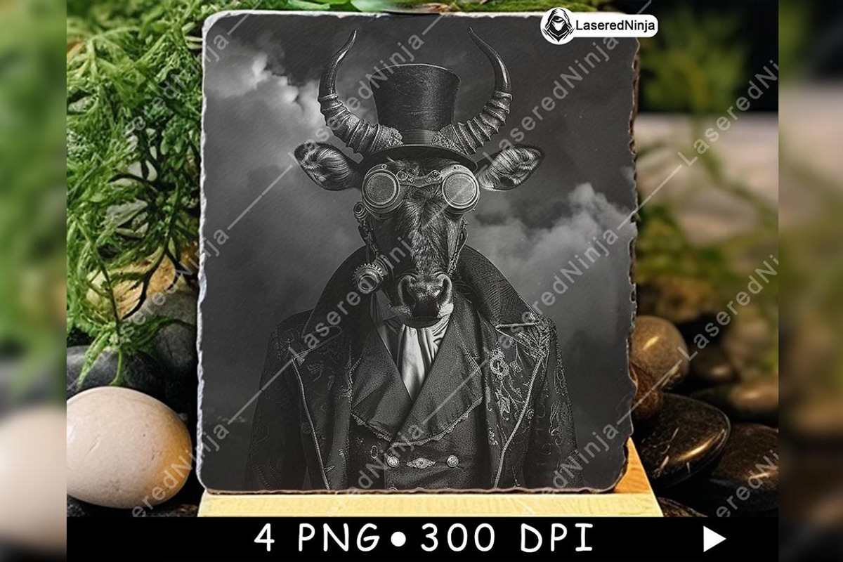 Male Blue Wild Beast Steampunk, a Background Graphic by LaseredNinja (Photo 6 of 7)