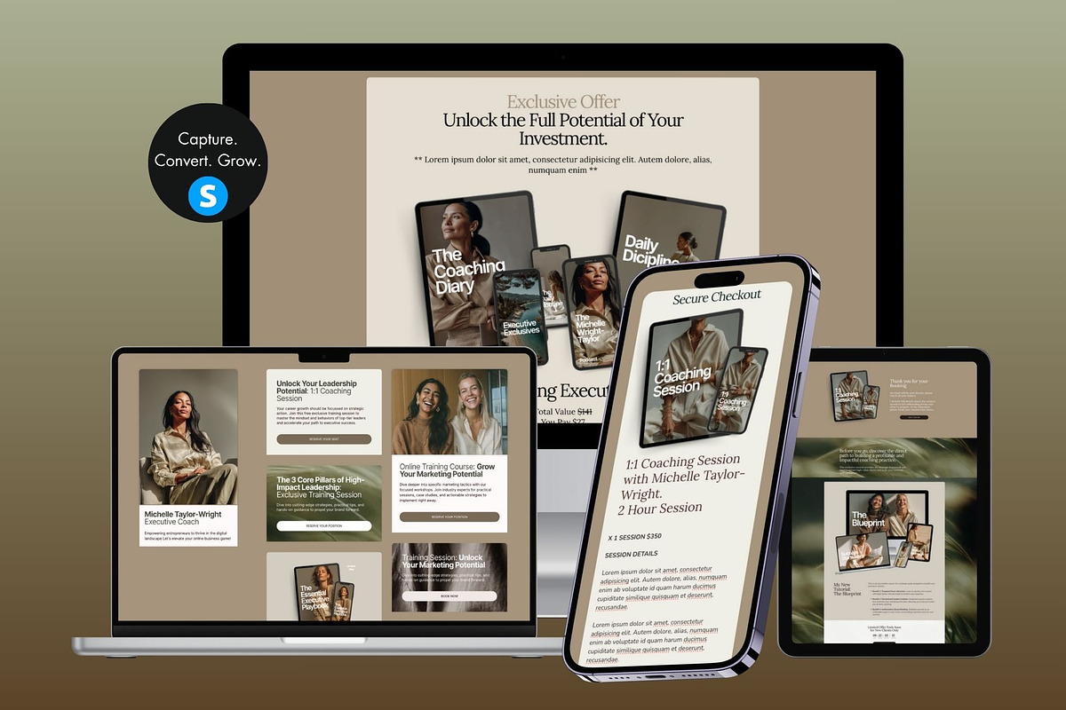 Systeme.io Premium 6 Step Sales Funnel preview 2