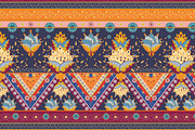 4 Colourful Vector Seamless Pattern, a Pattern Graphic by Ania Illustration (Thumbnail 4 of 5)
