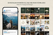 Wedding Photographer Insta Templates, a Social Media Template by Arslan (Thumbnail 2 of 9)