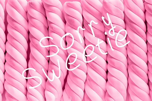 Sorry Sweetie - A Handwritten Font preview 5