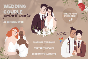 Wedding Portrait Creator, a Person Illustration by Frizenasya