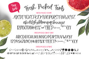 Fresh Picked Watercolor & Font Kit, a Font by Callie Rian & Co. (Thumbnail 4 of 15)