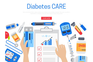 Diabetes Mellitus Care Web Banner