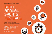 Heritage Champ - Sports Font, a Sans Serif Font by HipFonts (Thumbnail 4 of 7)