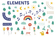 Little boy's world - kids bundle, an Illustration by RevolutionizZed (Thumbnail 5 of 13)