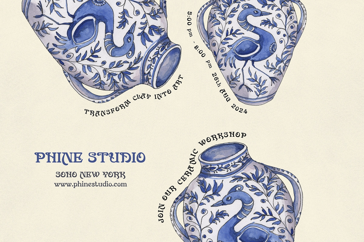 Magnolia Muse - Art Nouveau Type, a Serif Font by HipFonts (Photo 3 of 9)
