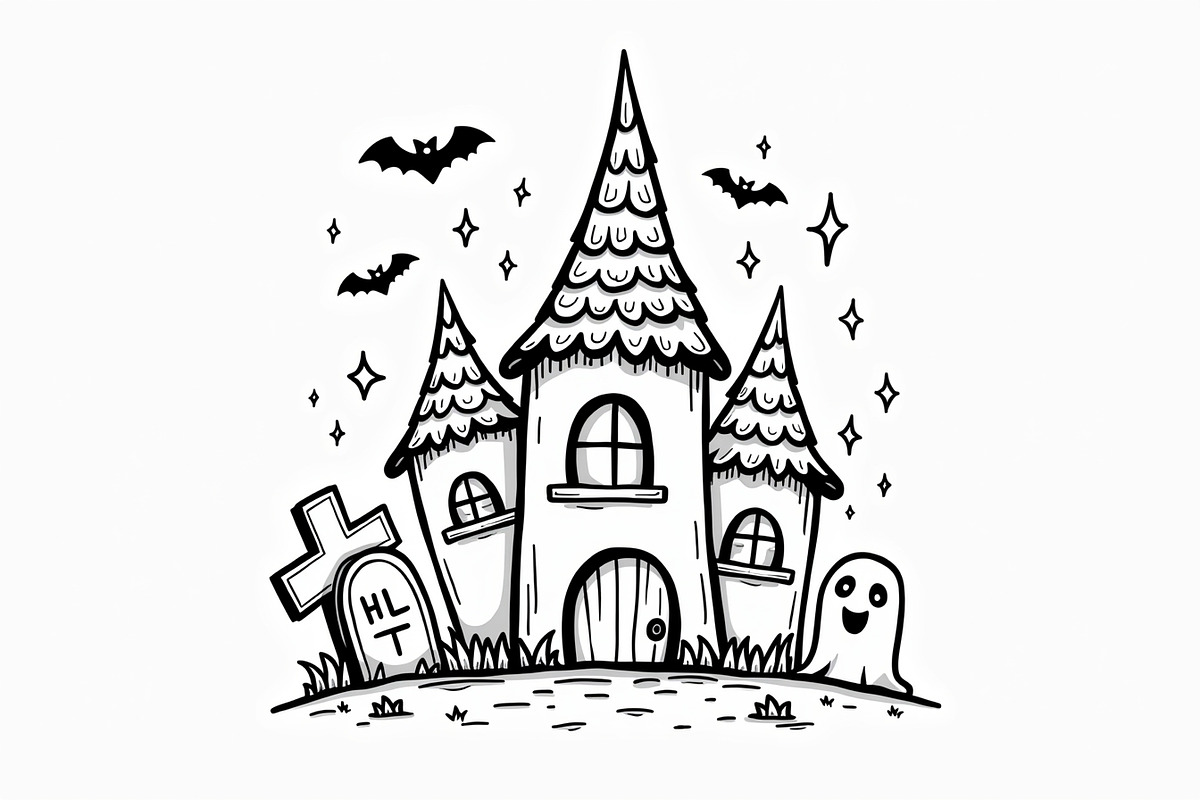 Spooky Halloween Clipart Set, an Illustration by BIPLOB EXPERT (Photo 12 of 26)