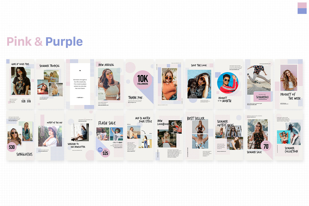 Instagram Stories Pack - POLA, a Social Media Template by muhisya (Photo 7 of 10)