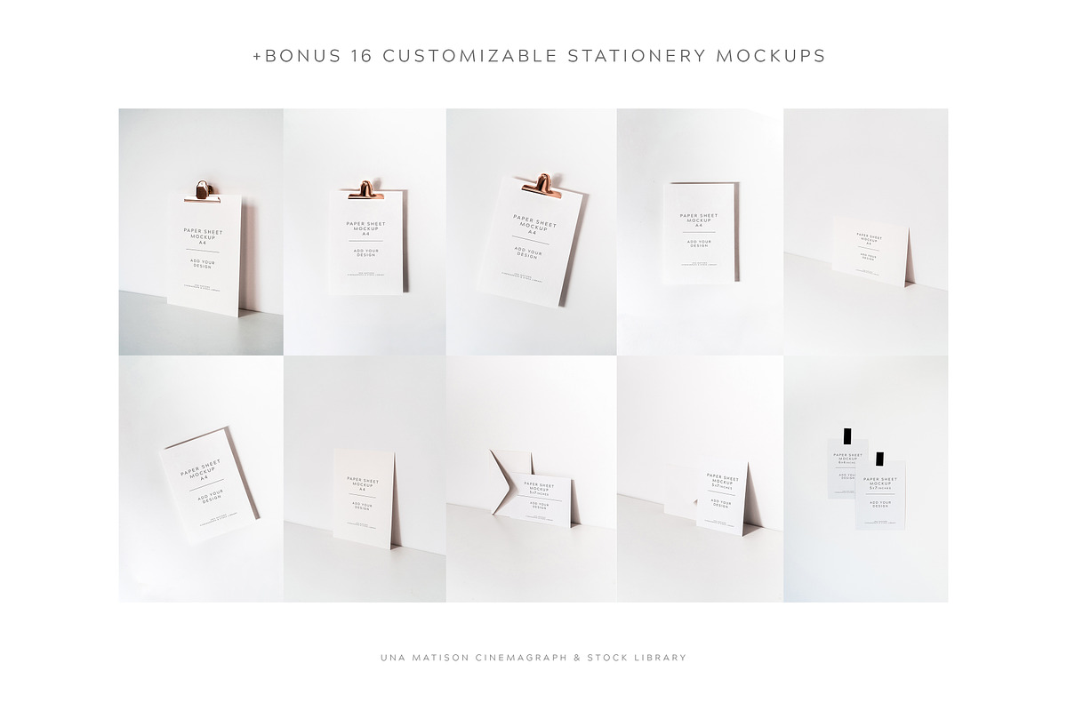 Animated shadows overlays+Bonus, a Product Mockup by Una Matison (Photo 4 of 6)
