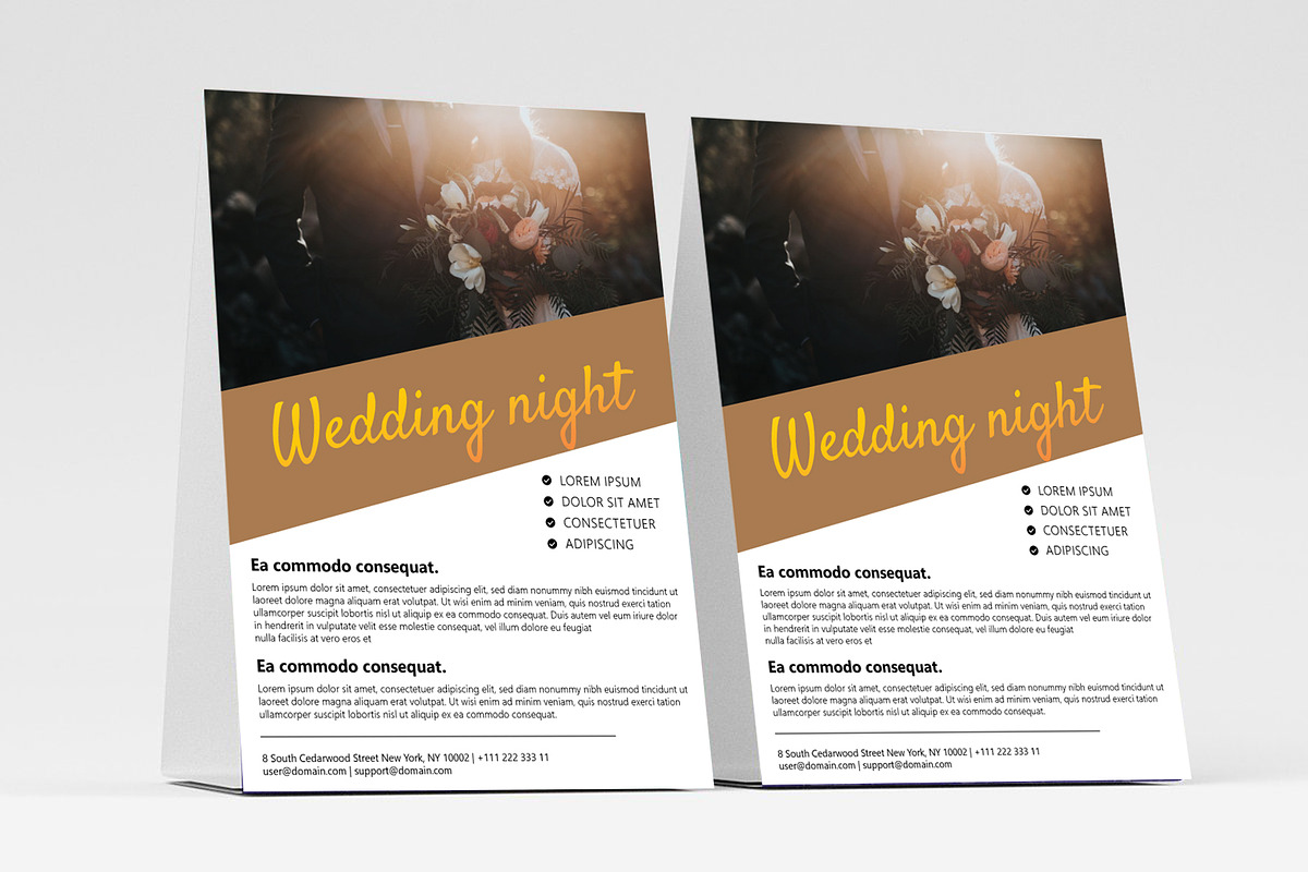 Wedding Flyer, a Flyer Template by PenciGraphics (Photo 1 of 2)