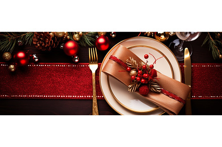 Setting the Christmas plate, a Holiday Photo by yanadjana