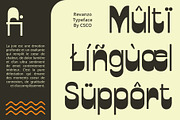 Revanzo – Reverse Contrast Font, a Sans Serif Font by Craft Supply Co. (Thumbnail 7 of 8)