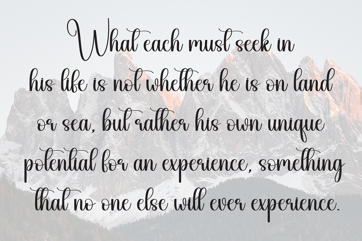 Beautyful | Script Font, a Handwritten Font by Scratchones (Photo 6 of 9)