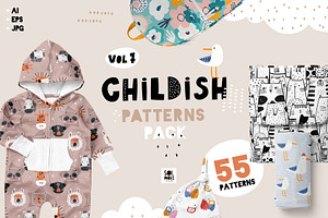 CHILDISH PATTERNS PACK. VOL.7