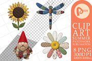 Summer Patchwork Sublimation, a Seasonal Illustration by Artnoy (Thumbnail 11 of 18)