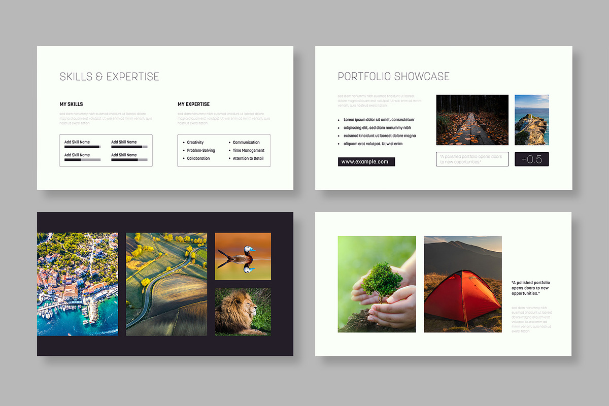 Digital Portfolio Presentation, a Presentation Template by MightyDesign (Photo 4 of 8)
