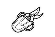 50 Professional Garden Shears Vector, an Illustration by hafijul (Thumbnail 20 of 51)