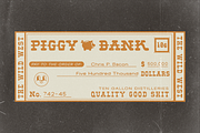 Piggy Bank Vintage Font Bundle, a Slab Serif Font by Dynamo Ultima (Thumbnail 4 of 14)