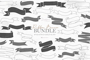 Ribbon Banner svg, Layer banner 093, a Graphic by Drawberx (Thumbnail 1 of 7)
