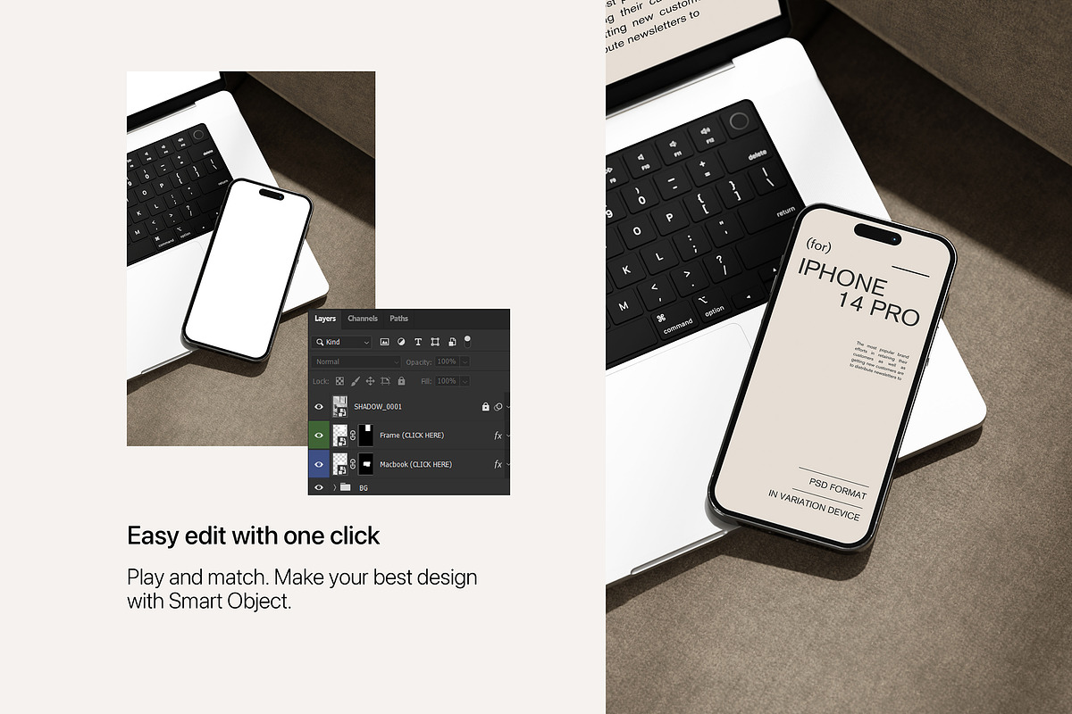 Moena - Minimal Mockup Bundle, a Device Mockup by Creavora (Photo 4 of 5)