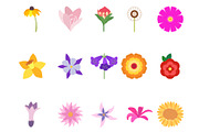 Icon Pack: Flower Flat (50 Icons), an Icon by soglamun (Thumbnail 2 of 6)