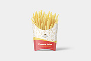 French Fries Packaging Mockup, a Packaging Mockup by Seven Lights (Thumbnail 4 of 19)