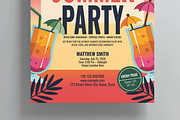 Summer Club Party Flyer Template, a Flyer Template by MightyDesign (Thumbnail 3 of 8)