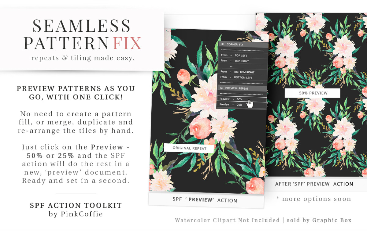 SPF - Seamless Patterns Made Easy!, an Action Add-On by Pink Coffie (Photo 7 of 7)