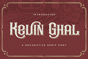 Kevin Ghal - Victorian Style Font, a Blackletter Font by StringLabs (Thumbnail 1 of 14)