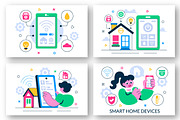 10 Smart Home Devices Illustration, an Illustration by denayunebgt (Thumbnail 3 of 4)