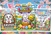 EASTER COLORING BOOK for KIDS, a Seasonal Illustration by Ink Gallery (Thumbnail 2 of 5)