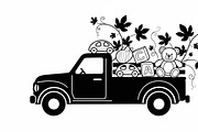 Cute baby toy truck design featuring, an Illustration by Amazin_art (Thumbnail 32 of 33)