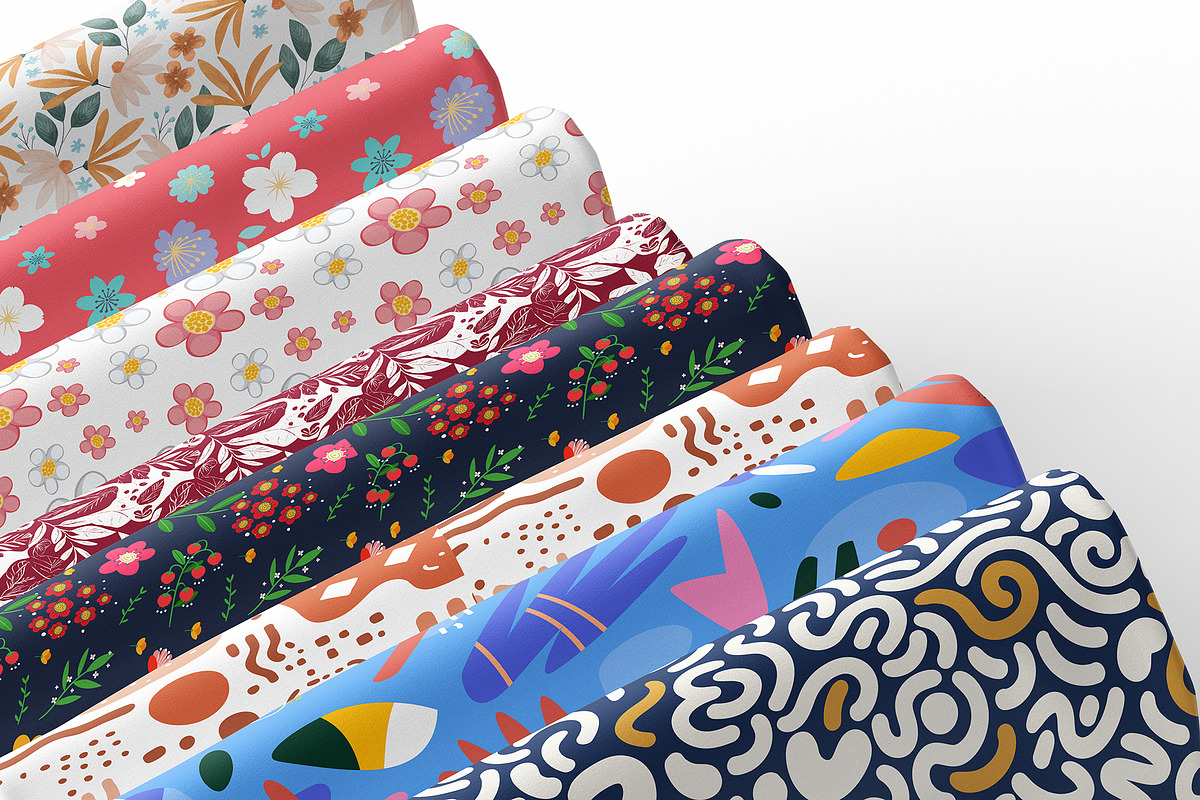 Shabby Chic Fabric Mockup, an Advertising Mockup by GraphicVil (Photo 8 of 9)