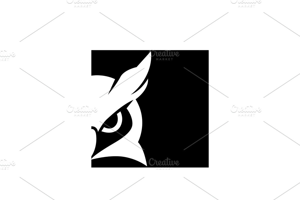 Head of Owl Logo Design, a Branding & Logo Template by AlvinStd