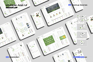 Website Pages Mockup for Web Design