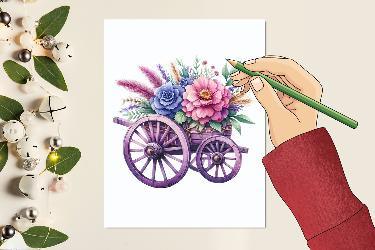 Purple Summer Cowgirl Sublimation, a Graphic by designcity5 (Photo 4 of 5)