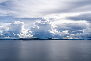 Panoramic view of Lake Titicaca from Taquile Island, Peru, a Nature Photo by GoodGoods